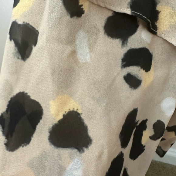 Anthropologie HUTCH Lala Leopard Wrap Maxi Dress XS - Picture 11 of 15